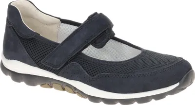 Produktbild von Gabor Comfort Ballerina -  Rollingsoft Blau Leder/Synthetik : 37 : Normal Größe: 37 Weite: Normal