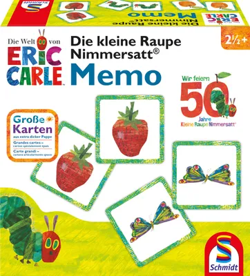 Productafbeelding van De kleine, gulzig eetende rups - Memoryspel