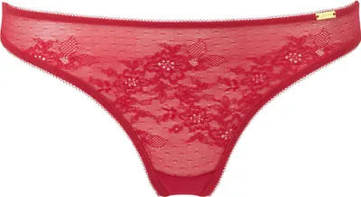 Produktbild von Gossard Glossies Lace String Lipstick Red L