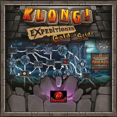Produktbild von Klong! Gold und Seide – Die Brettspiel Erweiterung mit doppelseitigem Spielbrett