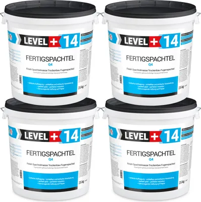 Produktbild von Spachtelmasse Fertigspachtel 100Kg Glättspachtel Gipsspachtel Polymerbasis Gebrauchsfertig Für Trockenbau RM14