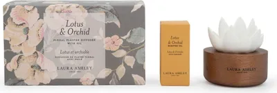 Image de Diffuseur de fleurs parfumées, céramique et bois, parfum 30 jours