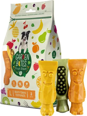 Image de DUVO+ Garden Bites fruity Tonya - dentifrice L 13,5cm 3pcs / 270g fruity, 65365325