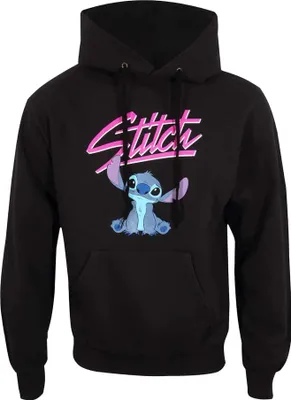 Produktbild von Lilo & Stitch - Kapuzenpullover für Herren/Damen Uni HE1497 (L) (Schwarz)