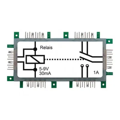 Produktbild von ALLNET BrickRknowledge Relais 5-9V 30mA 2x1