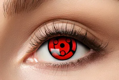 Produktbild von Zoelibat Eyecatcher Syaringan 3 Monate Kontaktlinsen Anime Fantasy Look Monatslinsen Funlinsen