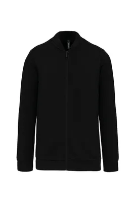 Produktbild von Kariban Herren Sweatjacke Kapuzenpullover Pullover Hoodie Sweatshirt, Größe:XS, Farbe:Schwarz