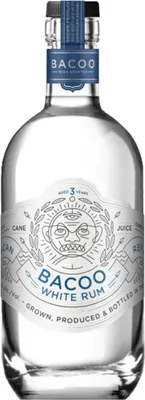 Produktbild von Bacoo 3 Years Old White Rum 43% Vol. 0,7l