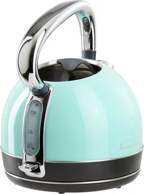 Produktbild von Schaub Lorenz Retro Wasserkocher SL W1 SM, Türkis 1,7 Liter