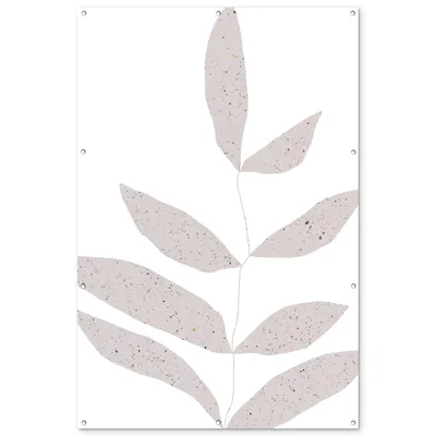 Obrázek produktu pro MuchoWow® Zahradní plakáty - Listy - Design - Pastel - 180x120 cm - Zahradní dekorace