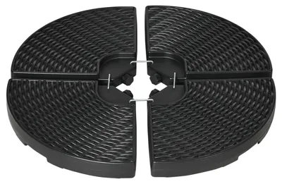 Produktbild von Sonnenschirmgewicht Schirmgewicht Für Ampelschirm, Wetterfest, 52 Kg Wasser/68 Kg Sand, Hdpe