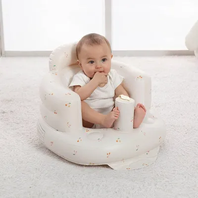 Produktbild von Aufblasbarer Babystuhl Kindersitz für Kleinkinder - Für Babys von 3-36 Monaten.