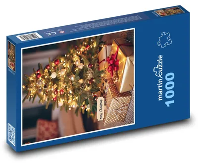 Obrázok produktu pre Puzzle 1000 Vianočný stromček a darčeky - martinpuzzle