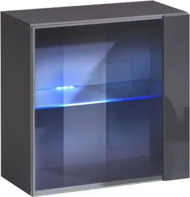 Produktbild von Hänge-Vitrine RIONATA 8 – graphit