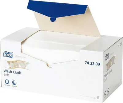 Obrázok produktu pre TORK 742200 TORK Waschtücher weich Premium 1-lagig weiß, 1.080 Tücher
