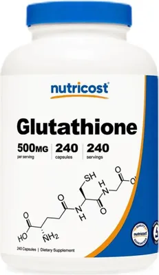 Imagen del producto de Nutricost | Glutatión 500 mg