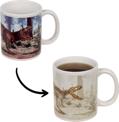 Produktbild von OOTB Becher T-Rex reagiert auf Wärme ca. 95 x 8 cm