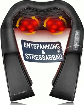 Image de Appareil de massage Heroism - avec chaleur - épaules, cou, dos, jambes