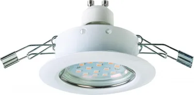 Image de Spot Led Encastrable Blanc (x3) éclairage Led Encastrable Fixe Gu10 - Eglo