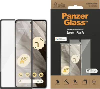 Immagine prodotto di PanzerGlass ® Pellicola protettiva Google Pixel 7a | Ultra Wide Fit
