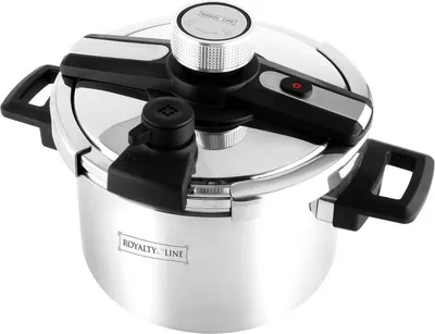 Produktbild von Schnellkochtopf 4 Liter, Edelstahl, Ergonomischer Griff, für alle Herdarten