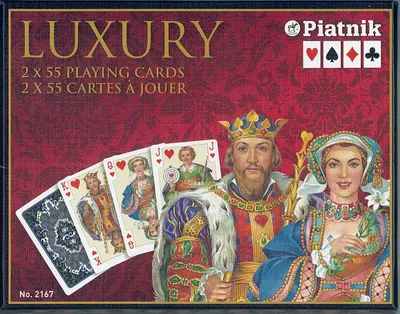 Produktbild von Piatnik Kartenspiele, Romme, Luxury