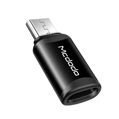 Obrázok produktu pre Mcdodo Telefónny Adaptér Usb -C Na Micro Usb Adaptér Čierny