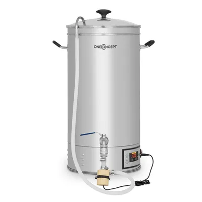 Produktbild von Hopfengott Maischekessel 15 Liter 30-140°C Umwälzpumpe Edelstahl