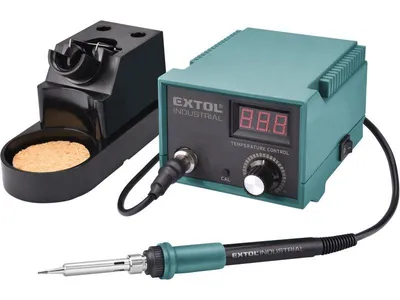 Produktbild von EXTOL INDUSTRIAL Lötstation mit LCD und elektronischer Temperaturregelung und Kalibrierung 8794520
