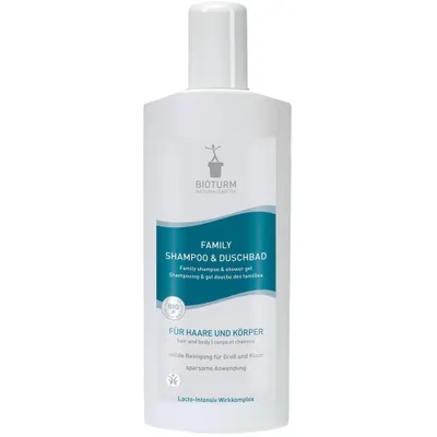 Produktbild von Bioturm BIOTURM Family Shampoo & Duschbad (6 x 500 ml)