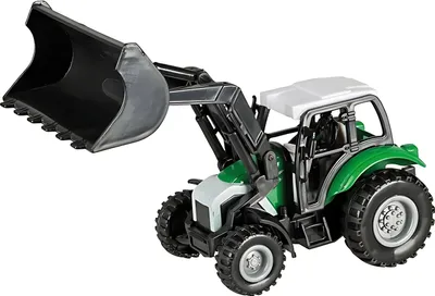 Produktbild von Traktor Frontlader mit Rückziehmotor ca.14cm -
