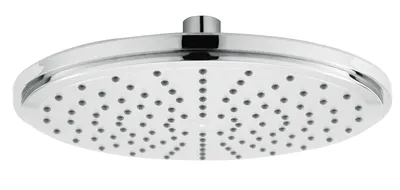Produktbild von Schütte Überkopfbrause MADURA großes flaches Design Antikalk-Noppen Chrom 60946