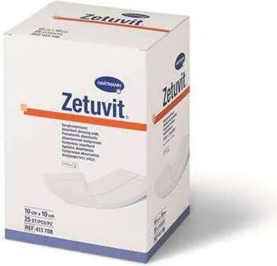Produktbild von Zetuvit Plus Wundauflage saugstark 15x20 cm | Packung (10 Stück)
