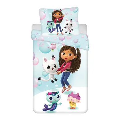 Produktbild von Gabby's Dollhouse Kuschelige Bettwäsche Polyester, 140x200 cm & 70x90 cm
