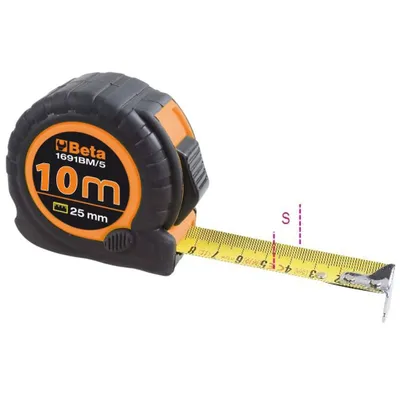 Obrázok produktu pre Beta Tools Meracia páska 1691BM/10 oceľ 10 m