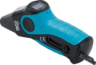 Produktbild von BGS 6647 Digitaler Reifendruckprüfer & Reifenprofi l-Messschieber, 2-IN-1