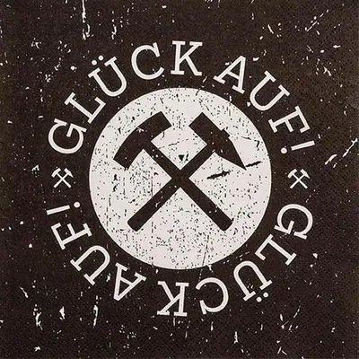 Produktbild von 20 Servietten Glück auf! - Glück Auf 33x33cm