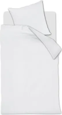 Produktbild von Beddinghouse Bettwäsche-Ganitur Conscious Farbe Weiss Größe 155x220+80x80