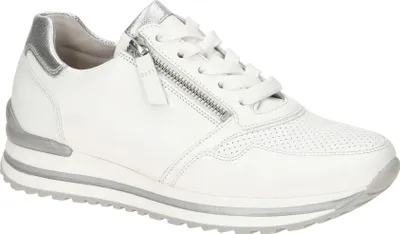 Zdjęcie produktu dla Gabor Comfort – sportowe buty sznurowane, białe, rozmiar 40,5