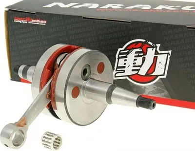 Zdjęcie produktu dla Wał korbowy Naraku Racing HPC z pełnym policzkiem do silnika Piaggio / Derbi D50B0
