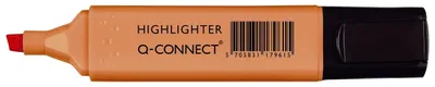 Zdjęcie produktu dla Zakreślacz Q-Connect® KF17961 - ok. 2 - 5 mm, pastelowy pomarańczowy