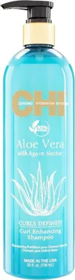 Obrázok produktu pre CHI Aloe Vera Curls Defined Curl Enhancing Shampoo vyživujúci šampón pre kučeravé vlasy 739 ml