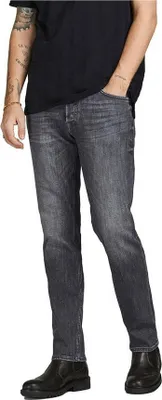 Produktbild von Jack & Jones 12206086, Grau, Jeans, Baumwolle, Elasthan, Nicht bleichen, Nicht im Wäschetrockner trocknen, Feinwäsche (30°C)