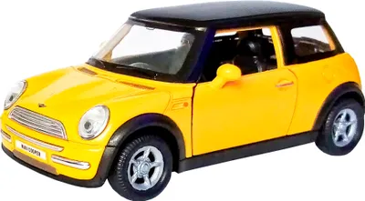 Immagine prodotto di Mini Cooper 10cm modello auto metallo modello auto giocattolo auto Welly veicolo giocattolo bambini regalo 08 (giallo)