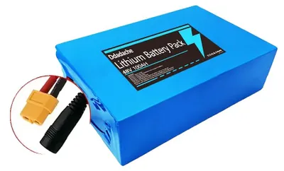 Produktbild von Lithium-Ionen-Batteriepack, 100Ah Kapazität, integriertes BMS, XT60-DC