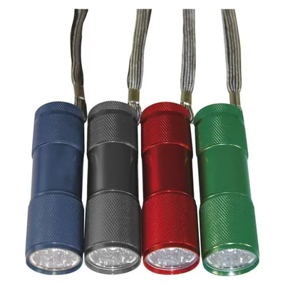 Image de Lampe de poche portable LED en métal P3848A, 50 lm, 3× AAA 70584