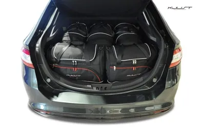 Produktbild von Ford Mondeo Liftback 2014-2021 Kofferraumtaschen Set 5 Stk