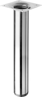 Produktbild von Hettich Tischbein 3,0 x 20 cm Stahl Edelstahl-Optik - 1 Stück