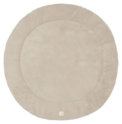 Produktbild von Jollein Fluffy Laufstallteppich - Ø 95 cm - Sand | Jollein