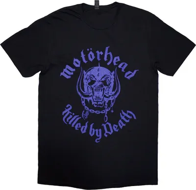 Obrázok produktu pre Motorhead - Tričko "Killed By Death" pre mužov/dámy Uni RO13432 (XL) (Black)